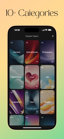 iQuotes - Inspire Life screenshot