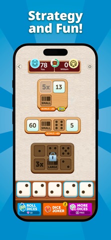 Dice Rollers - Fun Game iPhone screenshot