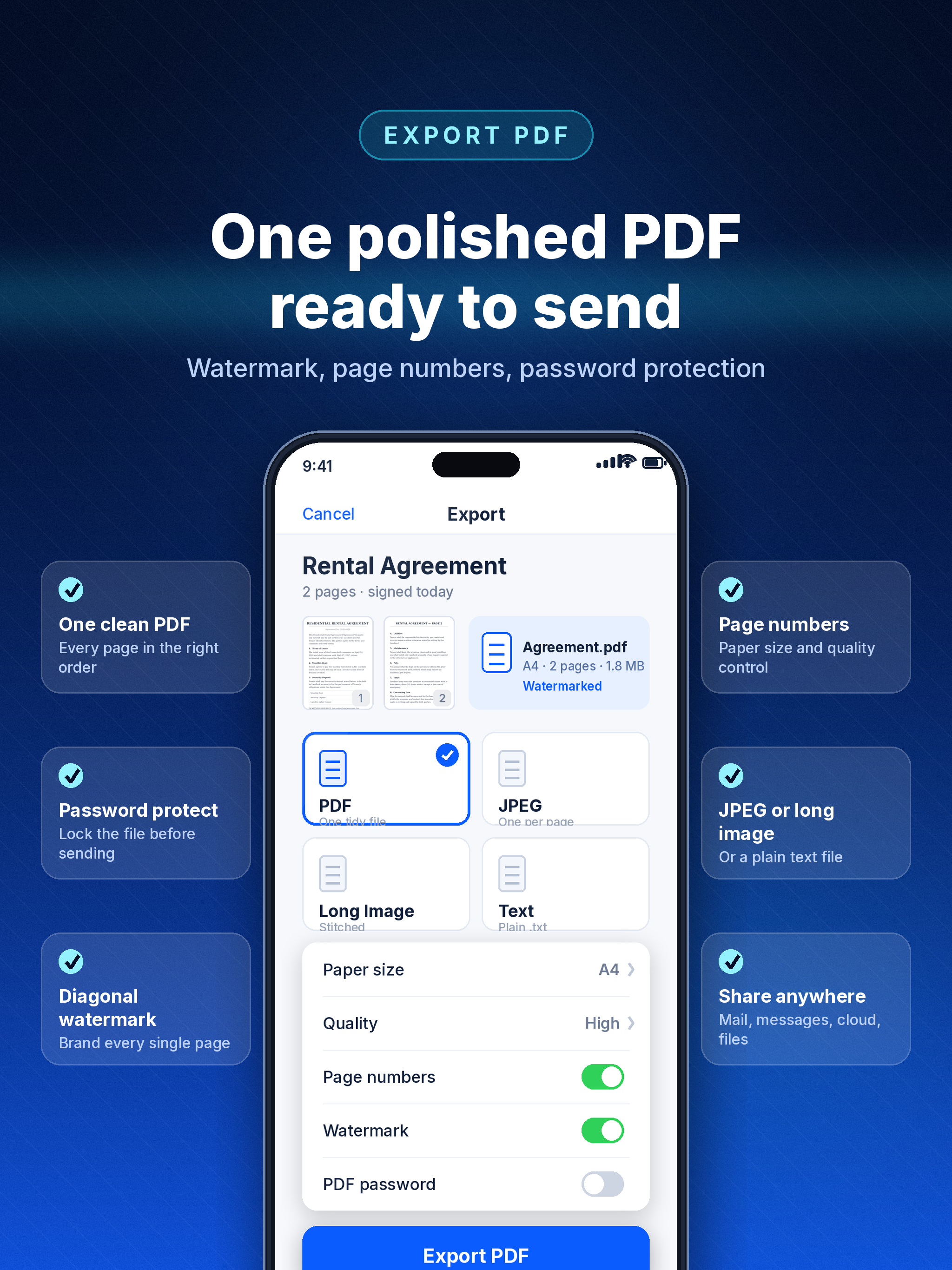 Scan & Sign PDF Scanner screenshot 8