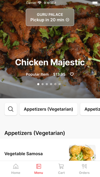 App screenshot