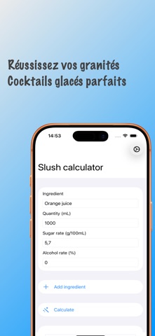 SlushCalc screenshot