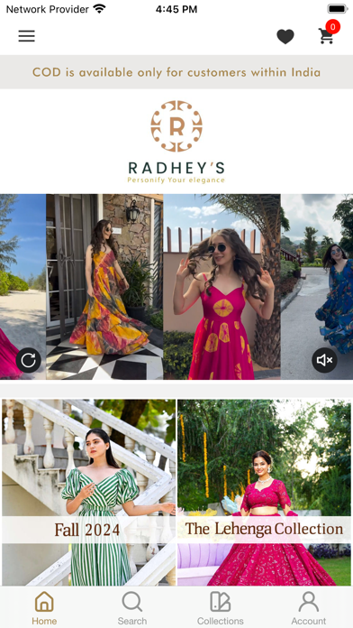 Radhey's Boutique Screenshot