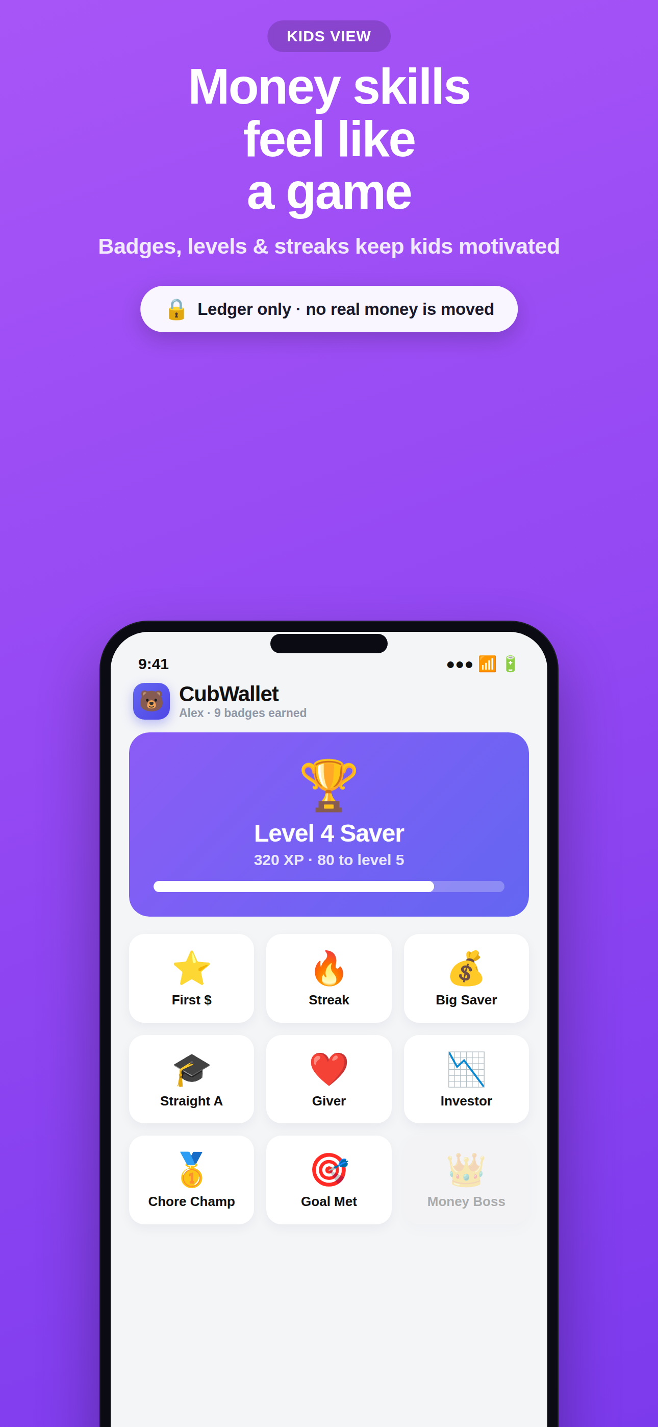 CubWallet: Kids Money Tracker