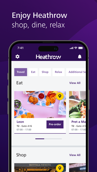 LHR London Heathrow Airport Screenshot