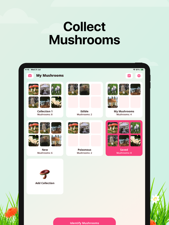 Mushroom Identifier ID AI