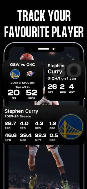 BoxScore: Basketball Widgets screenshot 1