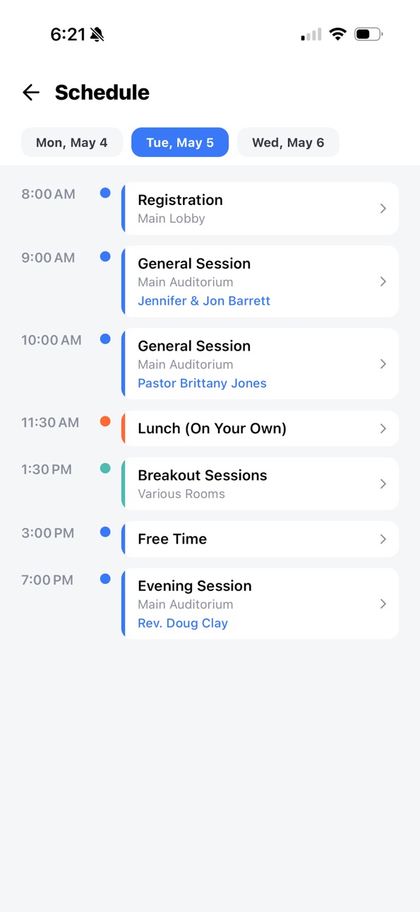 iPhone screenshot