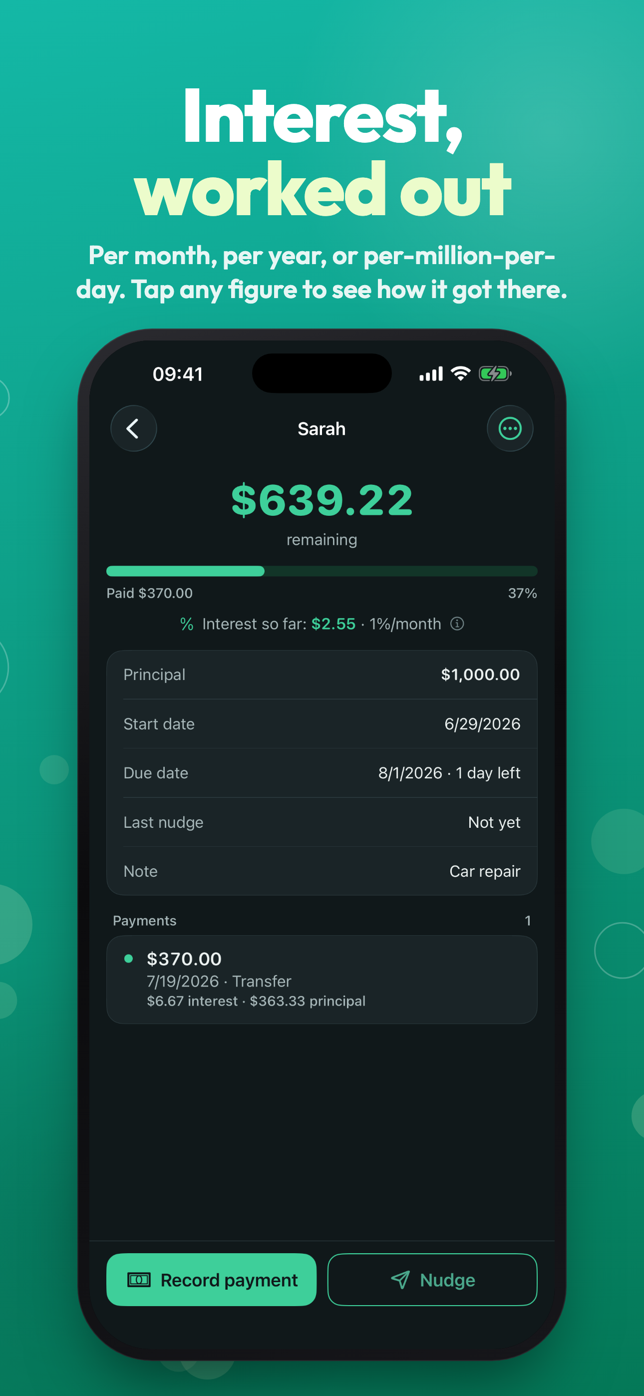 DebtMe: IOU & Debt Tracker screenshot 8