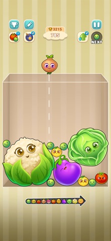 Pumpkin Magic - Drop & Merge iPhone screenshot