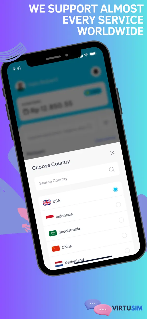 #2. VirtuSIM (iOS) Podle: PT. VIRTU DIGITAL TECHNOLOGY
