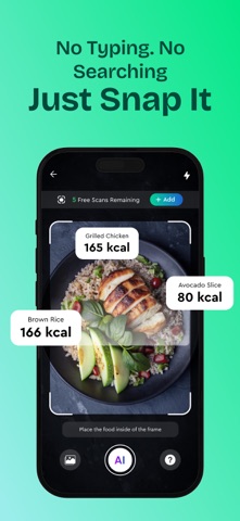 CaloSync AI - Calorie Counter Screenshot 2 of 7