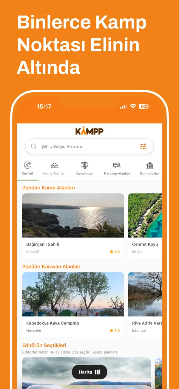 Screenshot #3 pour Kampp - Türkiye Kamp Yerleri