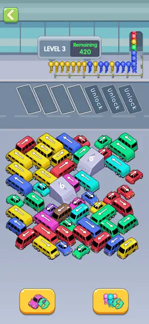 Traffic Jam Puzzle-Bus Escape screenshot 1