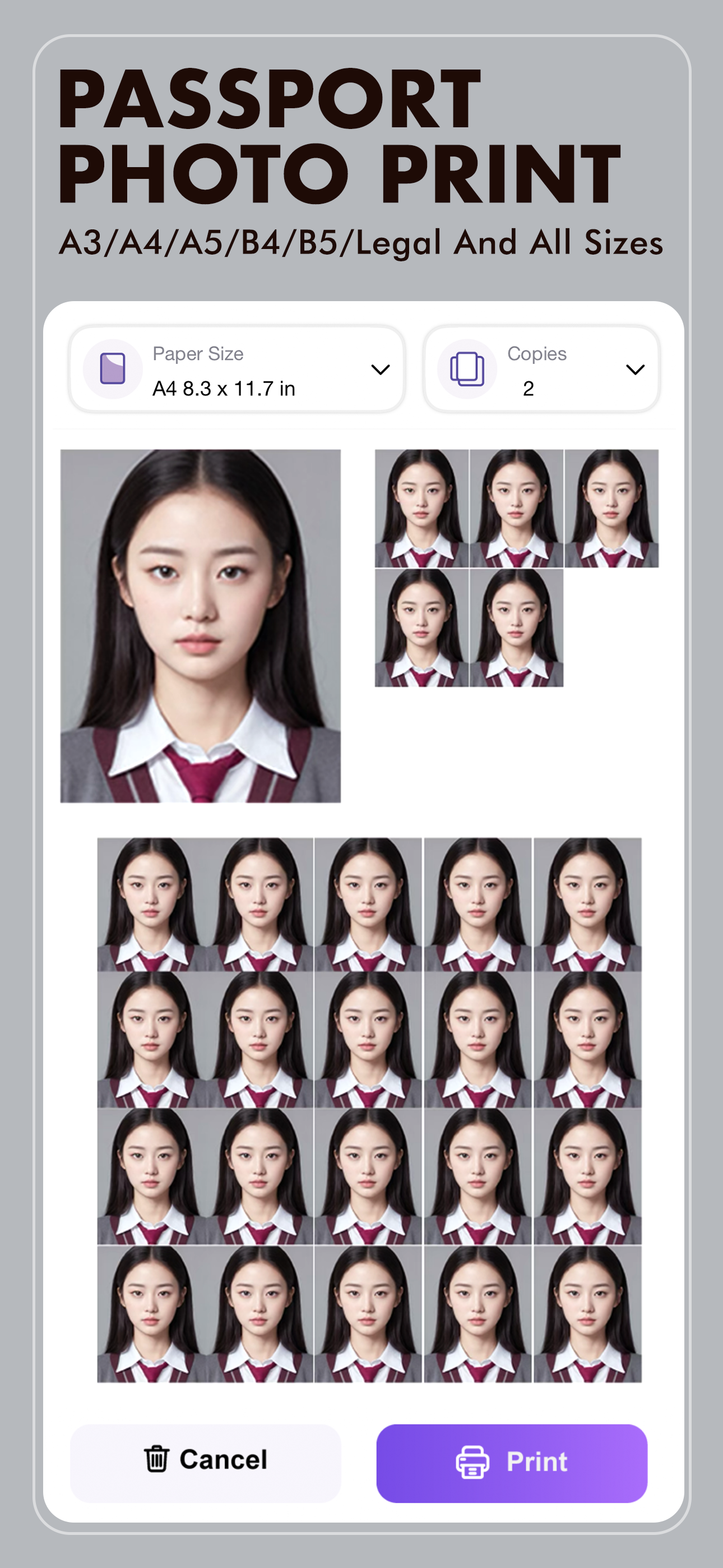 Passport ID Photo Visa Pic screenshot 6