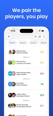 Padel Fast: Americano Leagues Screenshot 5 of 6