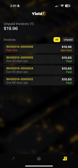Yieldz screenshot 3