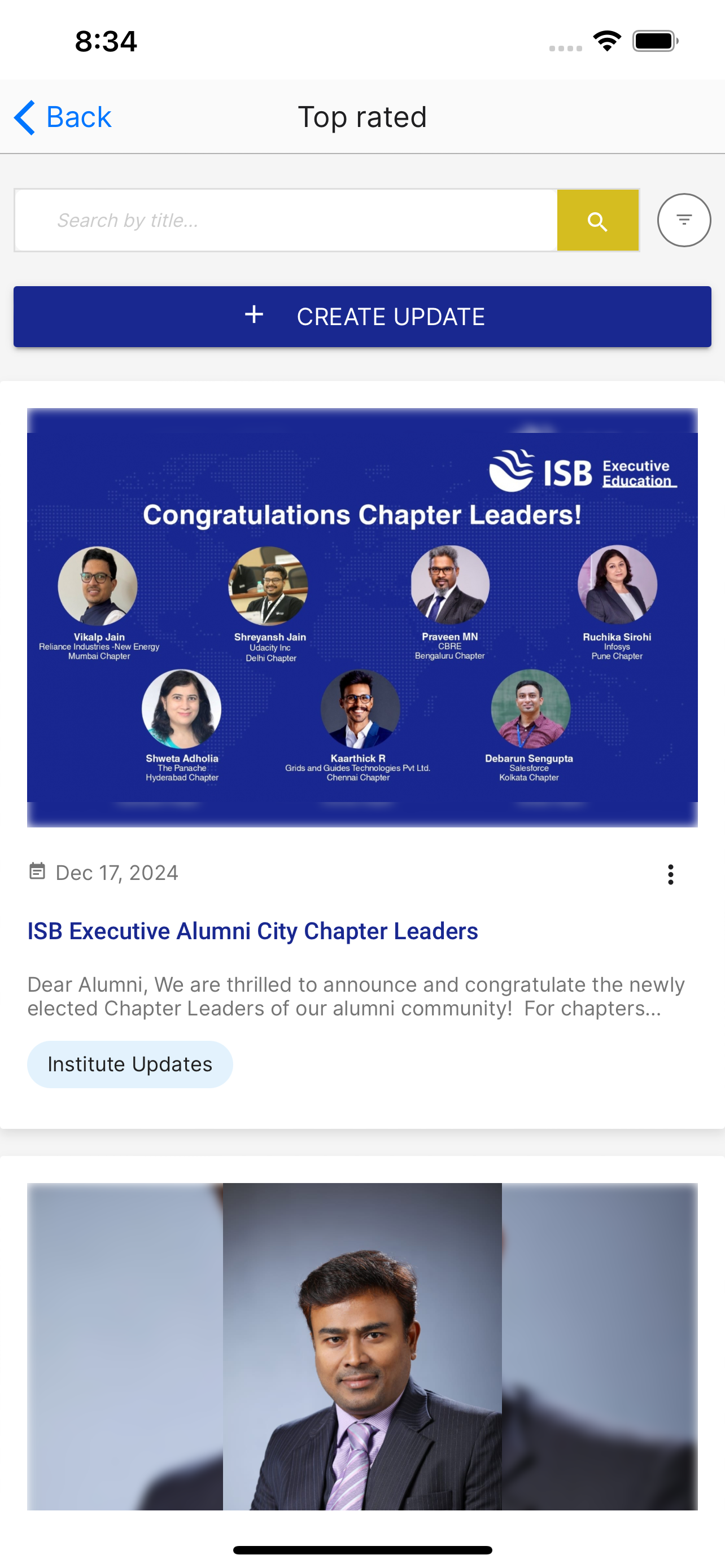 ISB Executive Alumni Connect