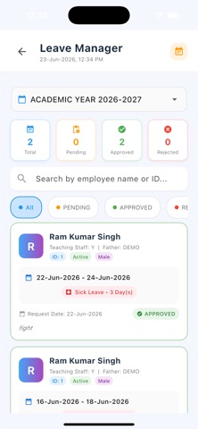 TechnoEDU Campus iPhone screenshot