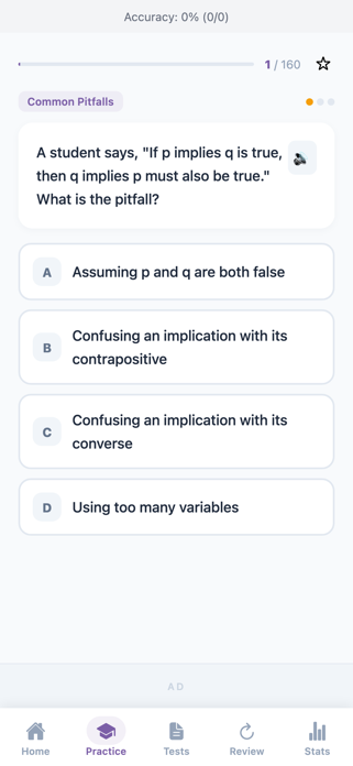 Discrete Mathematics Basics Screenshot 2 of 5