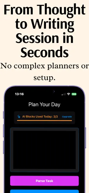 WriterBlocks: Writing Focus screenshot 2