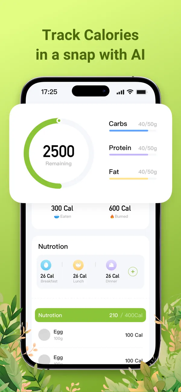 Screenshot #3 pour AI SnapCal: Calorie Tracker