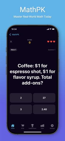 MathPK screenshot
