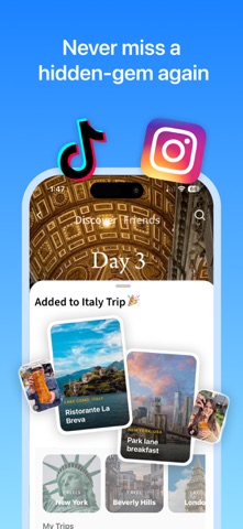 ReelTravel: Trips from Reels screenshot