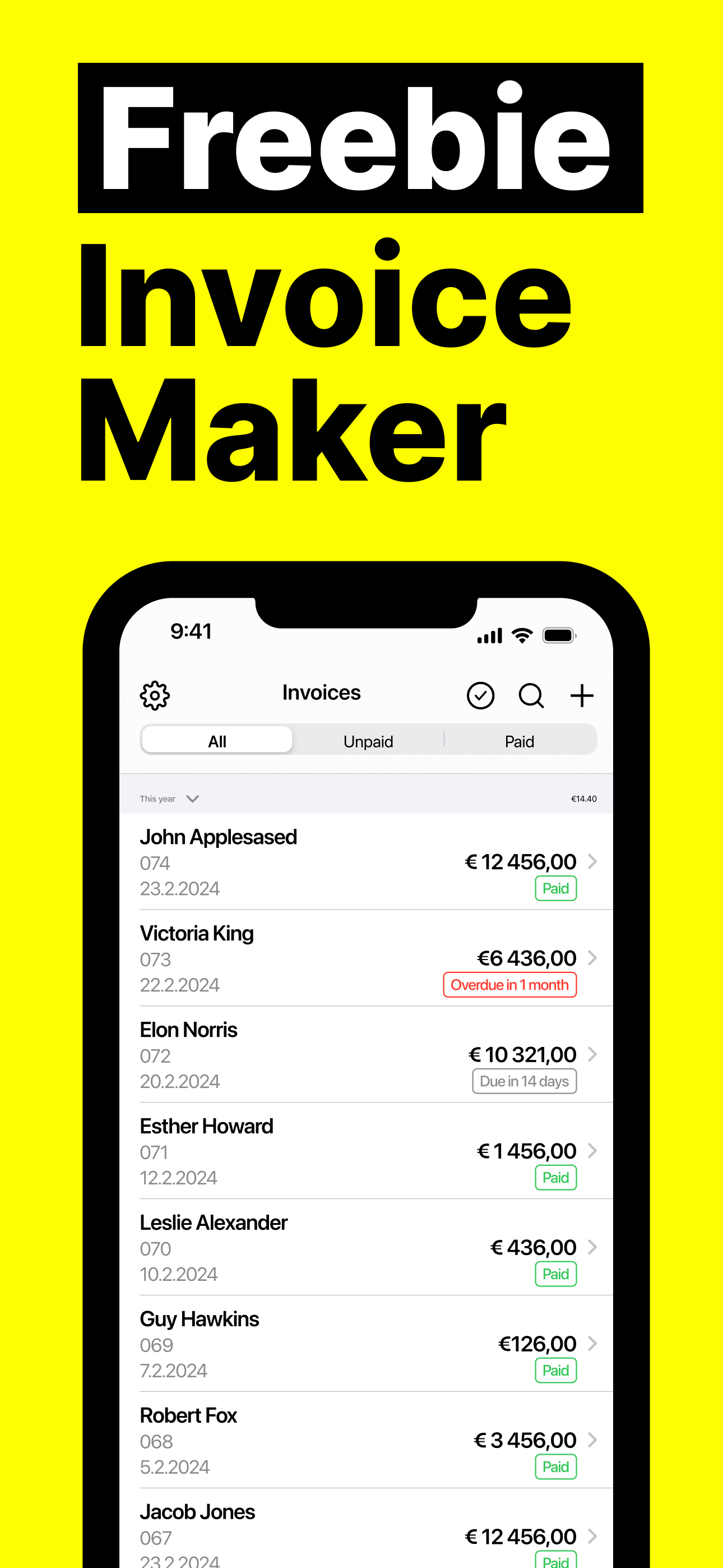 Freebie Invoice Maker