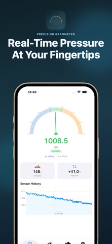 iBarometer - Barometer Screenshot 1 of 4