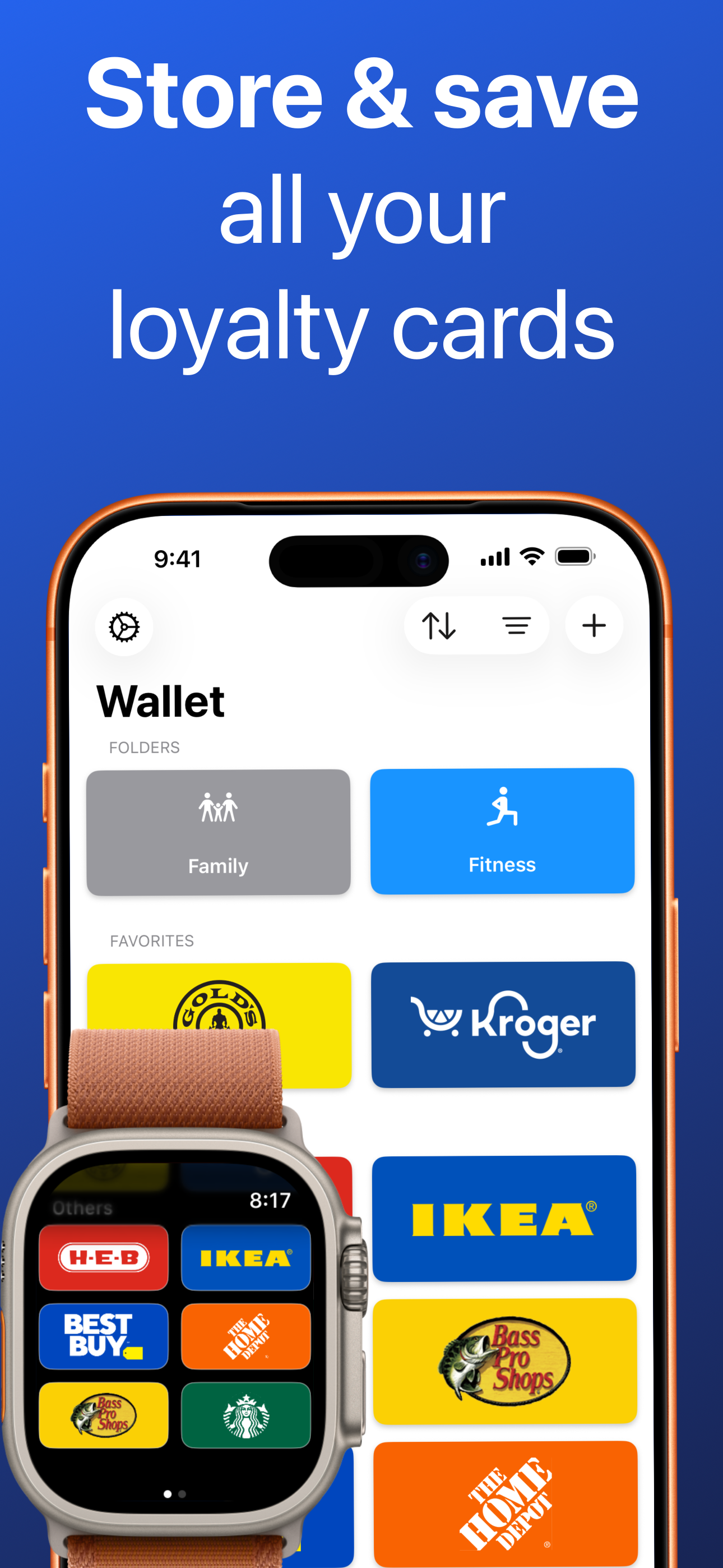 Barcodes: Loyalty Card Wallet