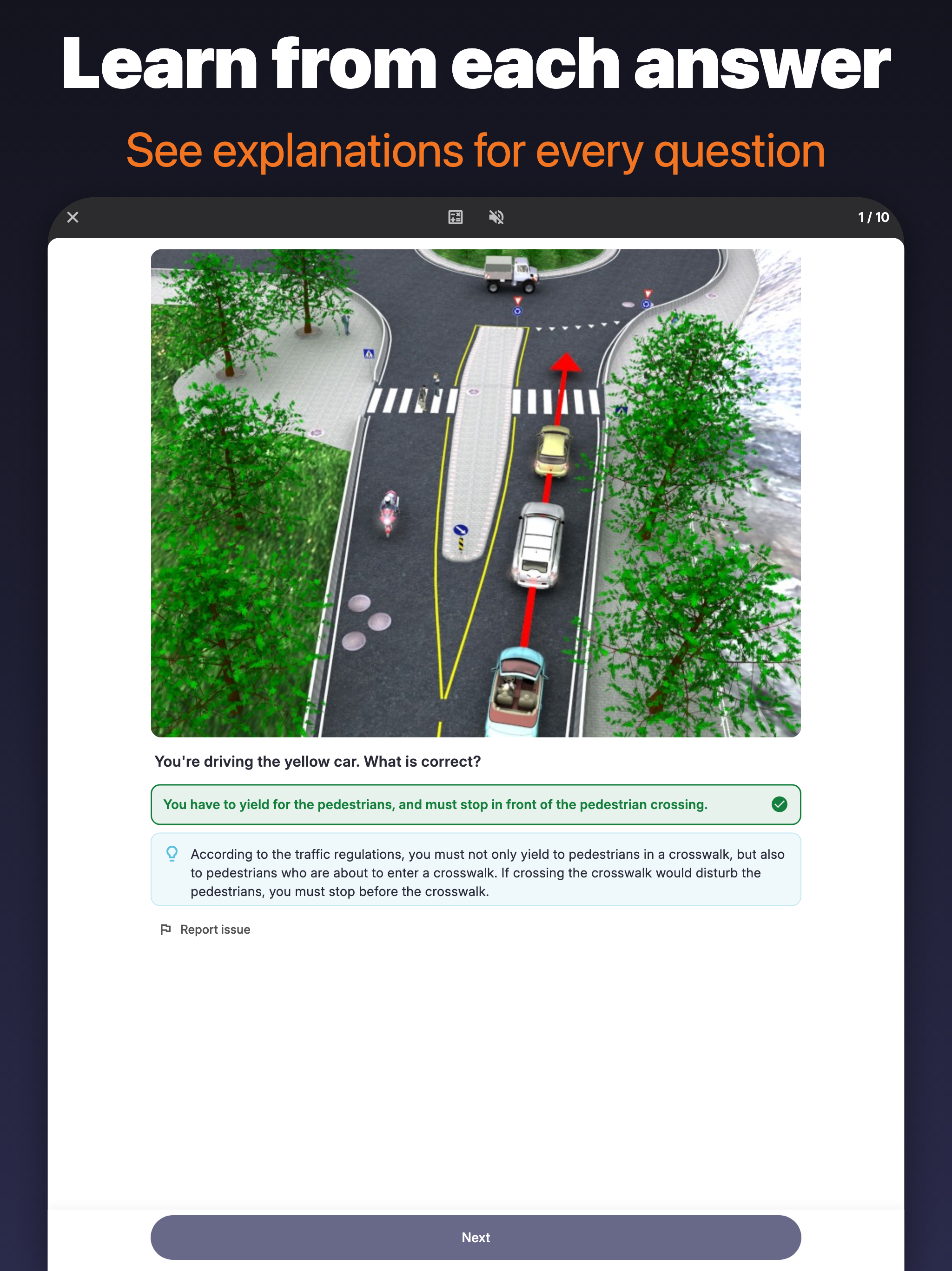 Prøve.no - Theory Test