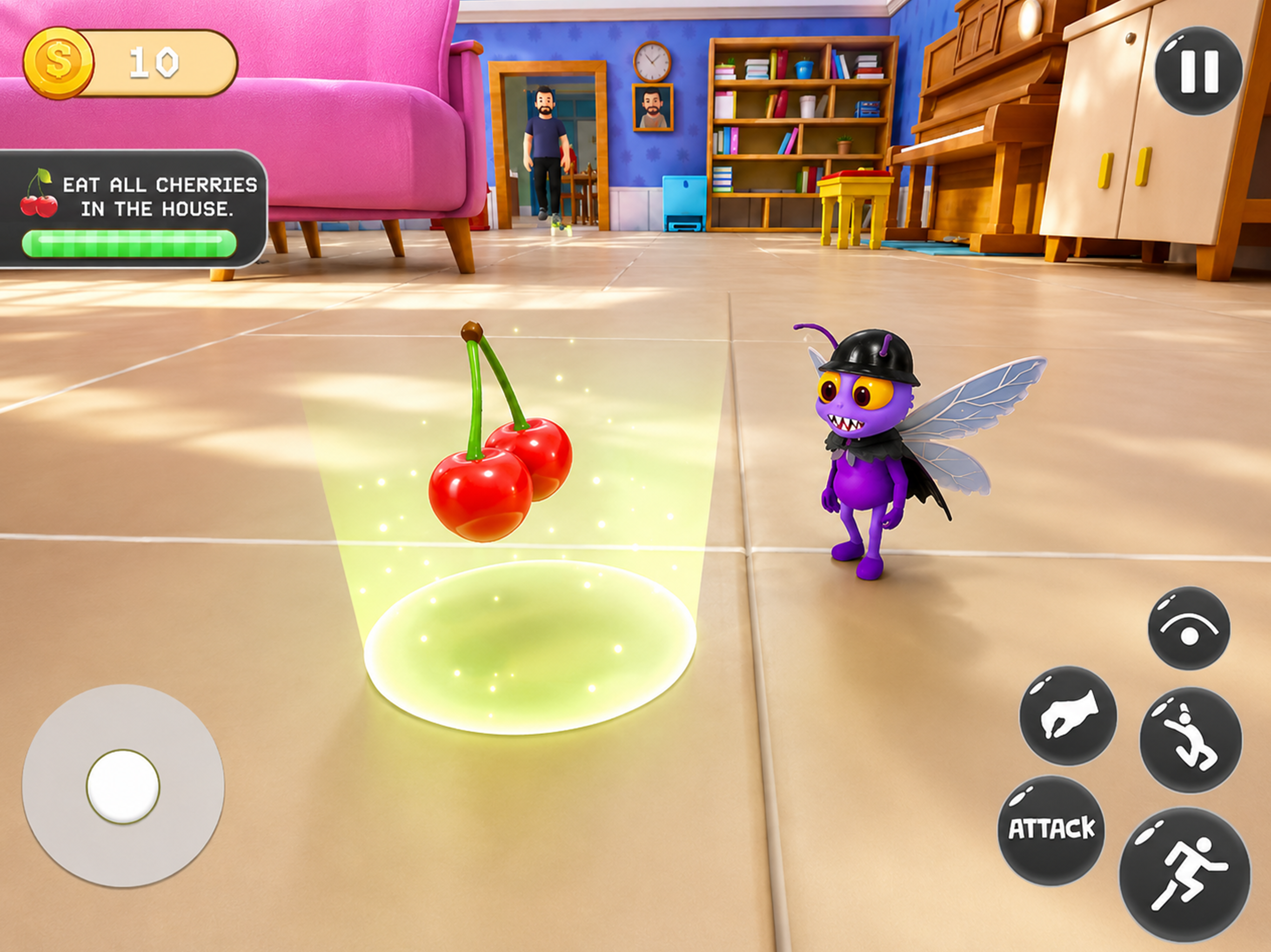 Naughty Cockroach - Prankster screenshot 9