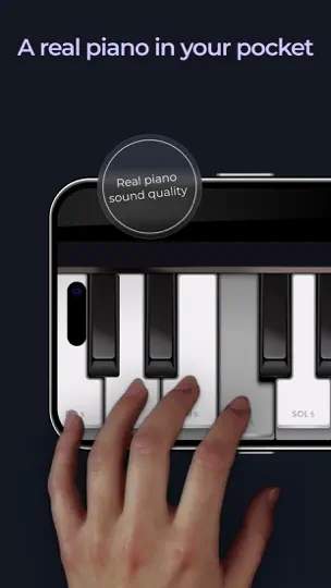 Captura de pantalla de Piano: Aprender A Tocar en iPhone 5