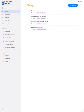 App screenshot