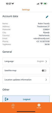 TagMate App screenshot