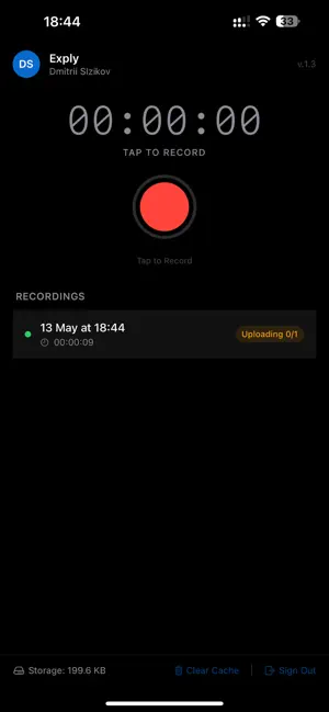 Exply Recorder screenshot 1