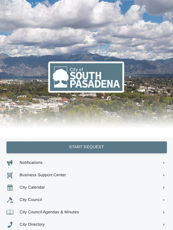 SouthPas Mobile iPad screenshot 1 - Utilities app