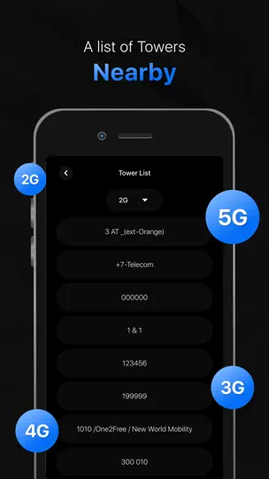 5G/4G LTE : Cellular Tower iPhone-skjermbilde 3