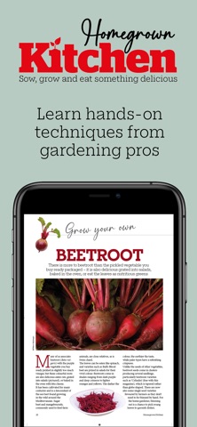 Homegrown Kitchen iPhone screenshot