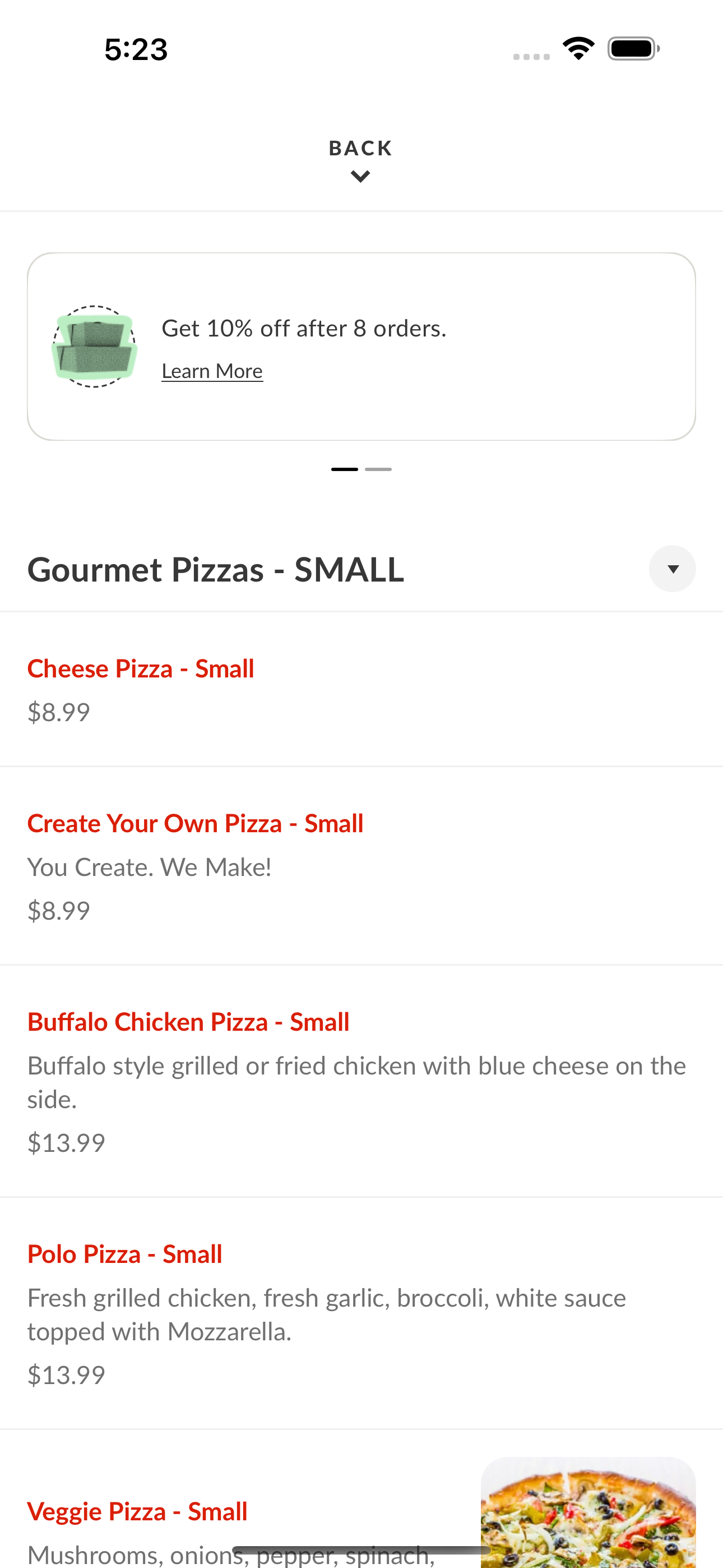 Stop & Taste Pizzeria screenshot 3
