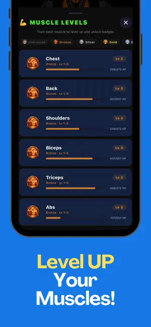 GrindLog: Workout Tracker screenshot 2