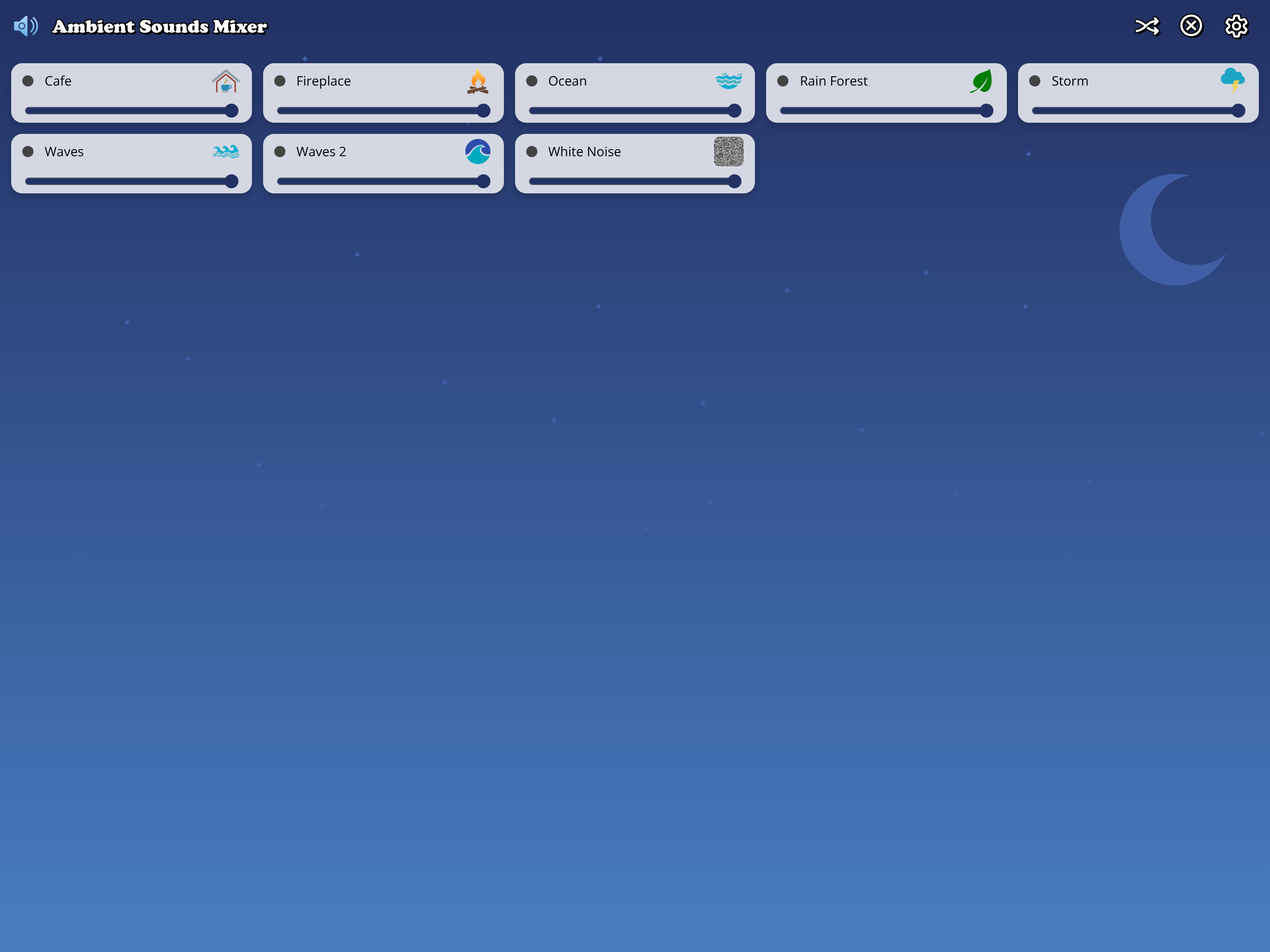 Ambient Sound Mixing App screenshot 5