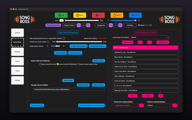 SongBoss screenshot 5