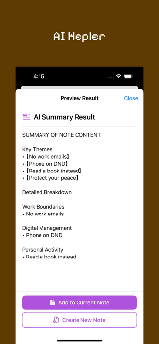 MindTidy Notes Screenshot 2 of 4
