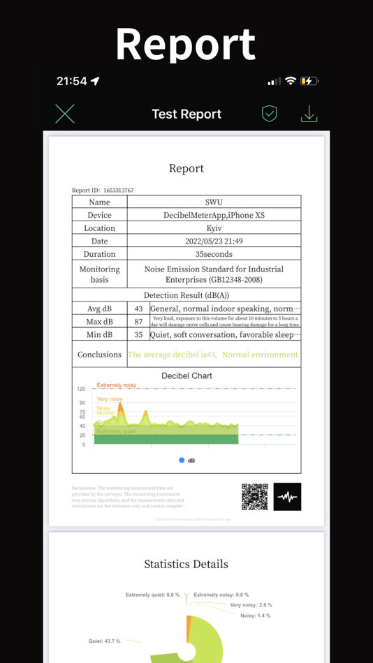 #3. Decibel Meter: Sound dB Level (iOS) 来自: 传胜 贾
