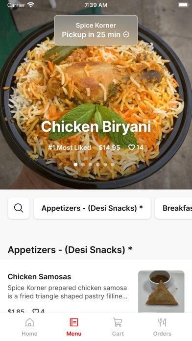 Spice Korner Screenshot