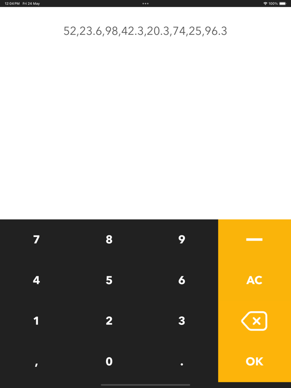 Screenshot #4 pour Mean - Statistics Calculators