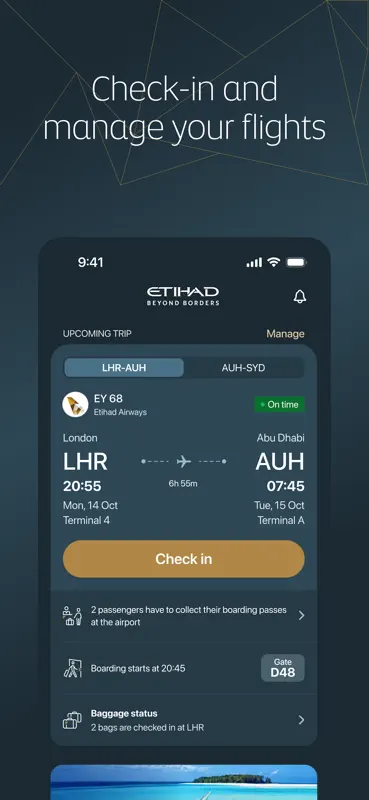 Etihad screenshot 1 of 8