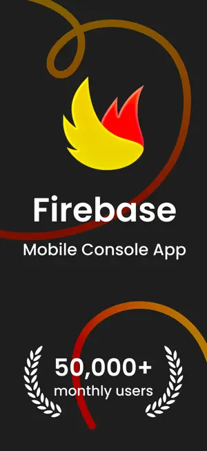 Firelog: Firebase Console App iPhone screenshot 1