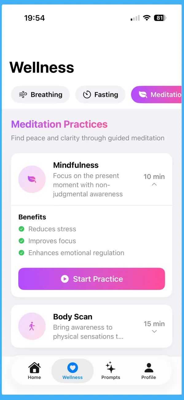 #6. Self Reflection (iOS) Bởi: Hassan Dofil